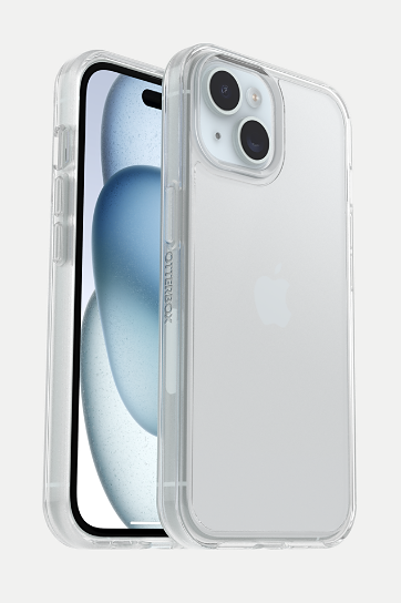 OtterBox Symmetry Case for iPhone 15 / 14 / 13 (6.1") - Clear