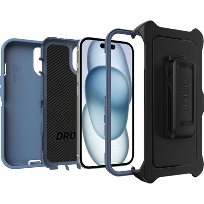 OtterBox Defender Case for iPhone 15 Plus 6.7" - Blue