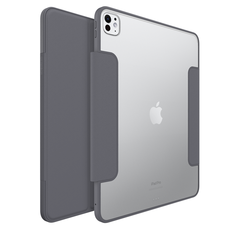 OtterBox SYMMETRY FOLIO Case for Apple iPad Pro 11'' (M4 / M5) - Clear / Dark Grey