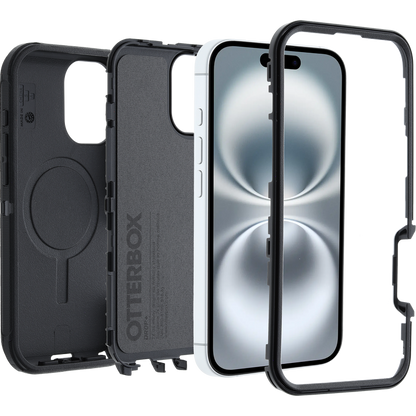 OtterBox Defender (MagSafe) Case for iPhone 16 Plus 6.7" - Black