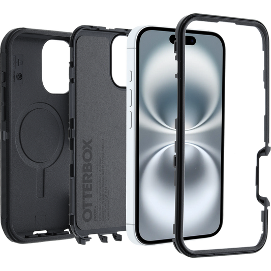 OtterBox Defender (MagSafe) Case for iPhone 16 6.1" - Black