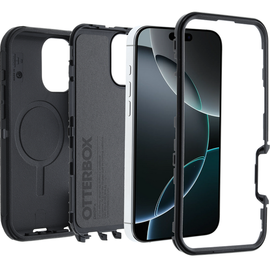 OtterBox Defender (MagSafe) Case for iPhone 16 Pro 6.3" - Black