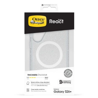 OtterBox React Case w/Magnets Suits for Samsung Galaxy S26+ - Stardust