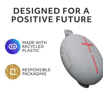 Ultimate Ears MINIROLL Portable Bluetooth Speaker - Grey (Australia stock)