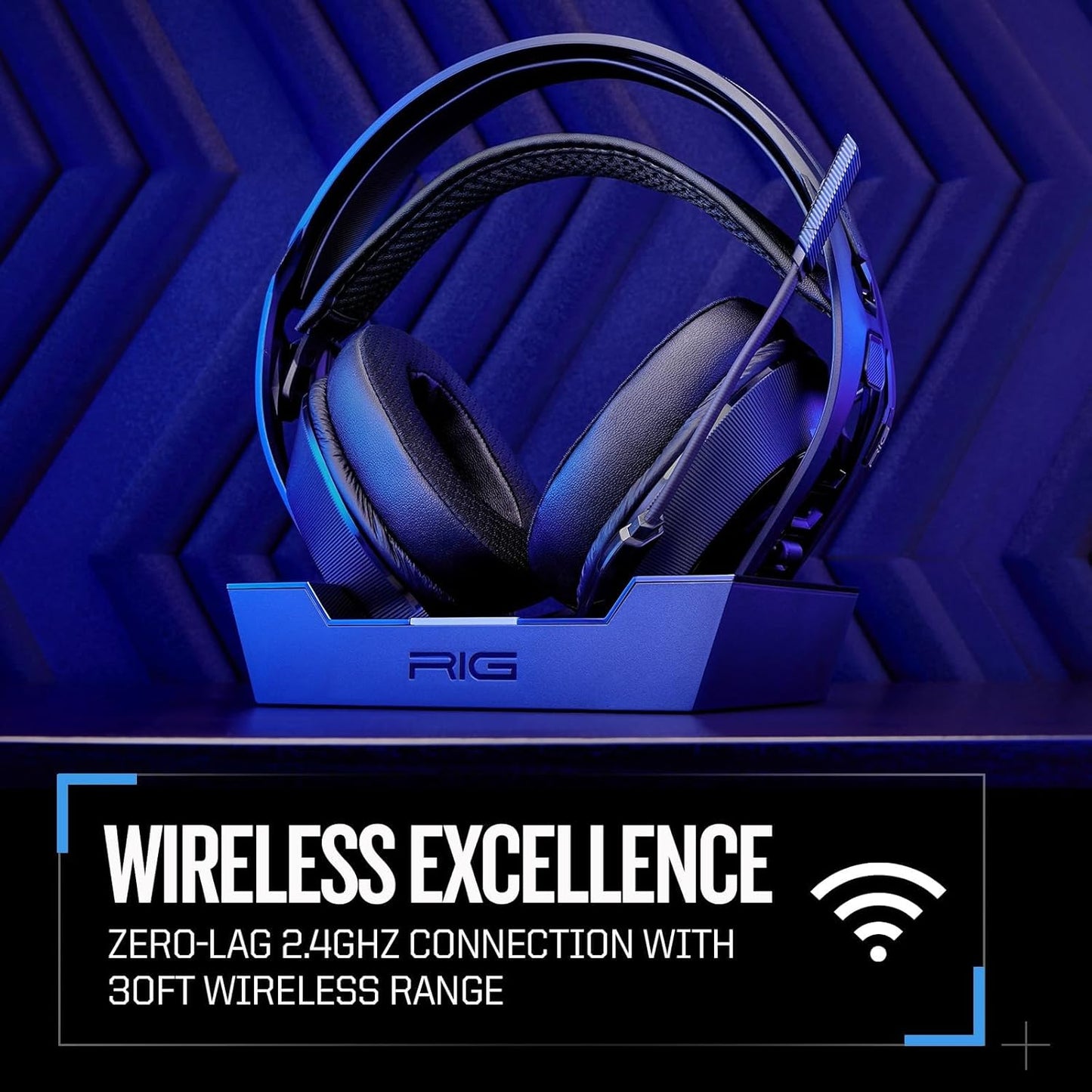 Rig 800 Pro HS Wireless Headset & Multi-Function Base Station for PlayStation 5 / PlayStation 4 & PCs - 24 hours of battery in a single charge