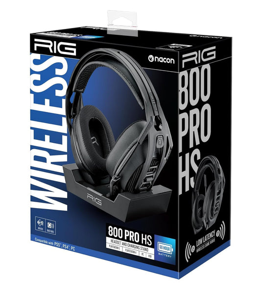 Rig 800 Pro HS Wireless Headset & Multi-Function Base Station for PlayStation 5 / PlayStation 4 & PCs - 24 hours of battery in a single charge