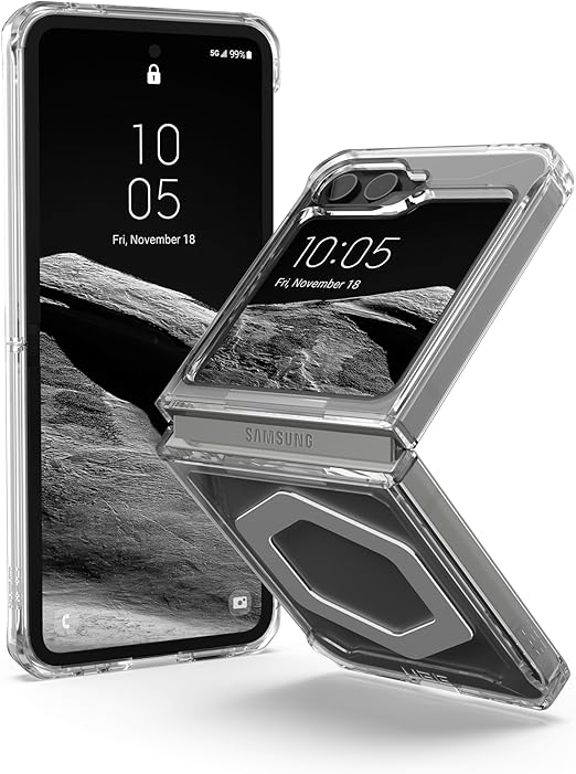 UAG PLYO PRO CASE - Samsung Galaxy Z FLIP 6 - Ice / Silver