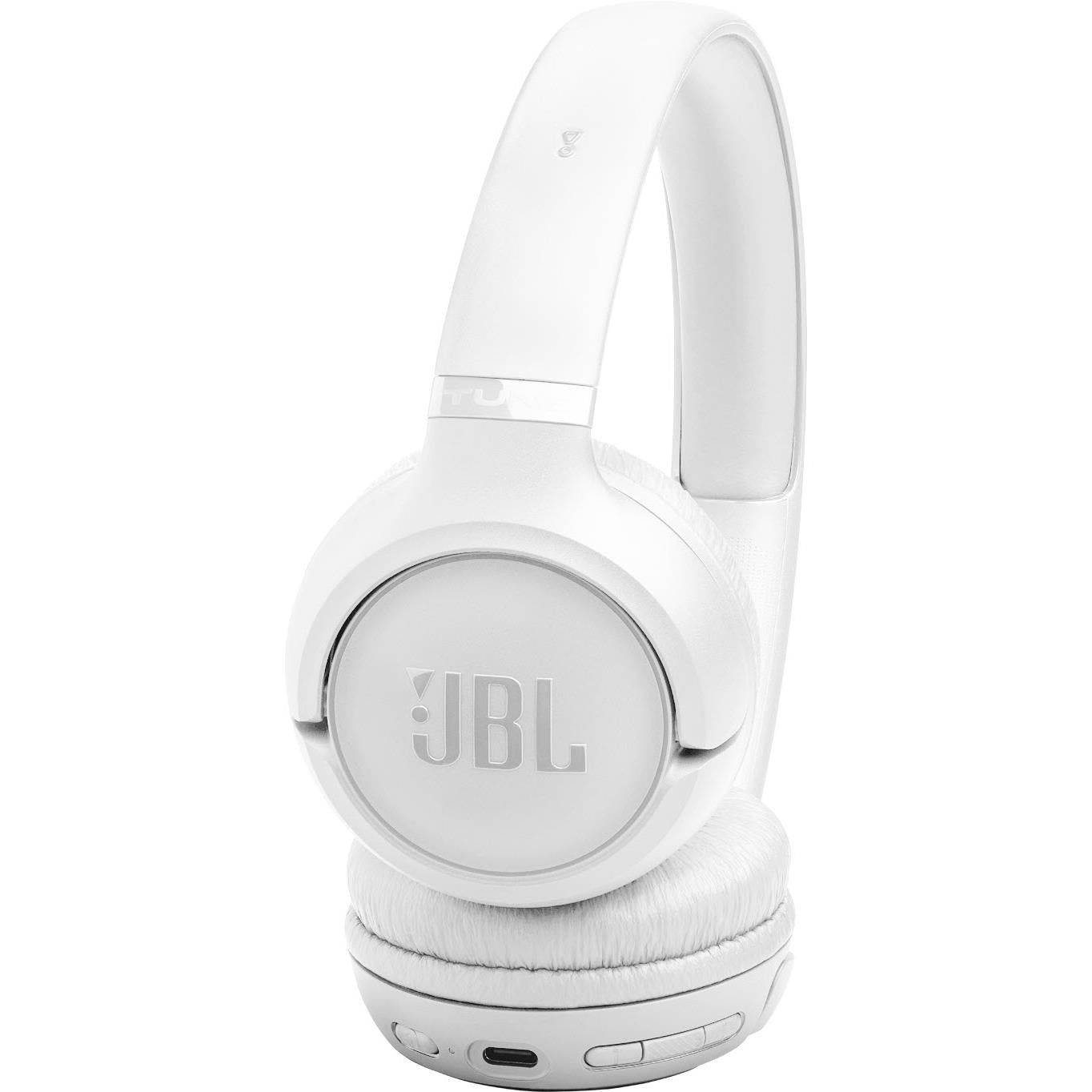 JBL Tune 530BT Wireless On-Ear Headphones - White (Australia stock)