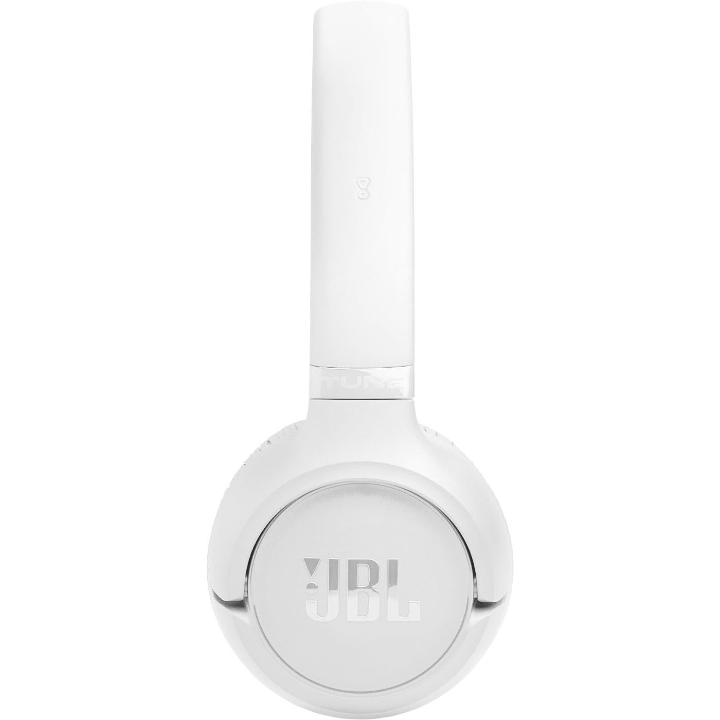 JBL Tune 530BT Wireless On-Ear Headphones - White (Australia stock)
