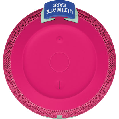Ultimate Ears Wonderboom 4 Portable Bluetooth Speaker - Hyper Pink (Australia stock)