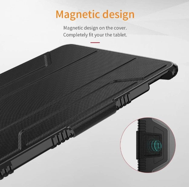 Armor Shockproof Smart Flip Case for iPad Pro 12.9 (2018 / 202 / 2021 / 2022) iPad Air 13 (2024 / 2025)