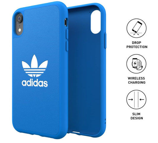 Adidas Original Basic Moulded Case for iPhone XR 6.1" - Blue