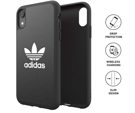 Adidas Original Basic Moulded Case for iPhone XR 6.1" - Black