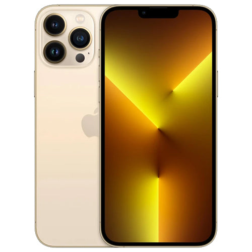 Apple iPhone 13 Pro Max (A2484 1TB 5G) Gold Front Back