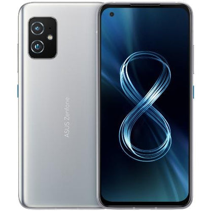 ASUS Mobile Silver Asus Zenfone 8 (ZS590KS 12GB RAM 256GB 5G)