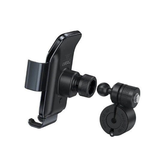 BASEUS Smart Solar Power Cycling Electric Wireless Phone Mount Holder (4.7" to 6.7")