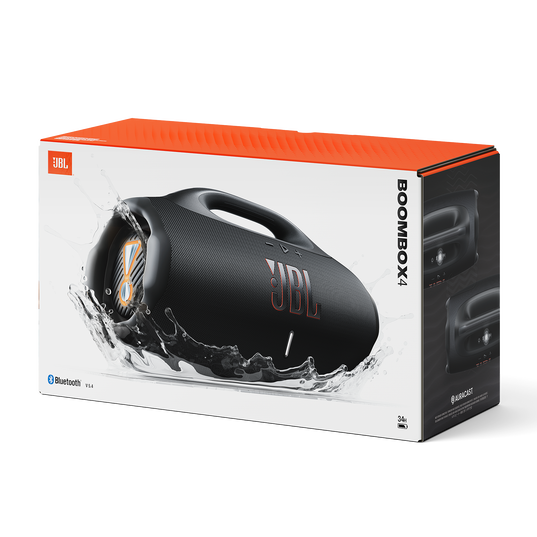 JBL Boombox 4 Portable Bluetooth Speaker - Black (Australia Stock)