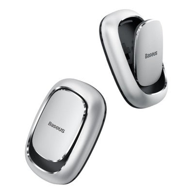 Baseus 2 PCS Beetle Vehicle Hook Dark - Silver