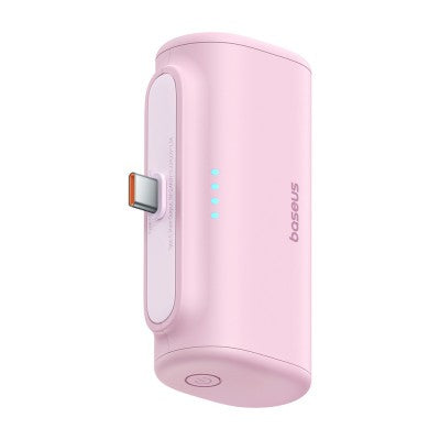 Baseus Compact Fast Charging Power Bank Type-C Edition 5,000mAh 20W - Pink