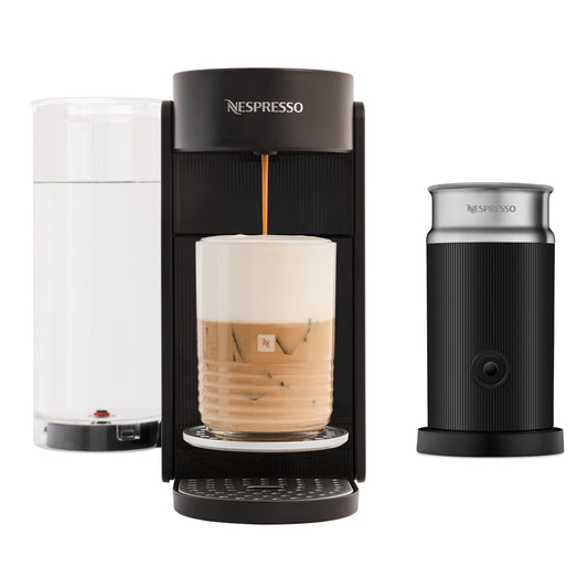 Breville Nespresso BNV650BLK Vertuo Up Bundle - Black