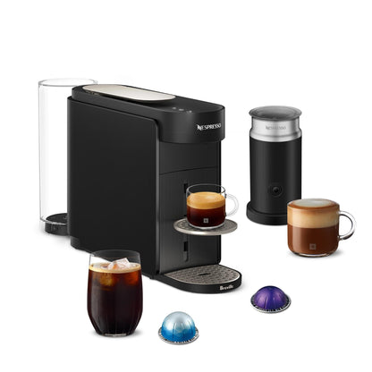 Breville Nespresso BNV650BLK Vertuo Up Bundle - Black