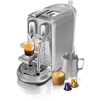 Breville Nespresso Creatista Plus Coffee Machine - Brushed S/Steel