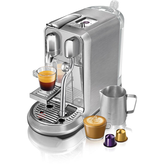 Breville Nespresso Creatista Plus Coffee Machine - Brushed S/Steel