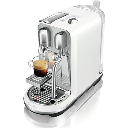Breville Nespresso Creatista Plus Coffee Machine - Sea Salt White