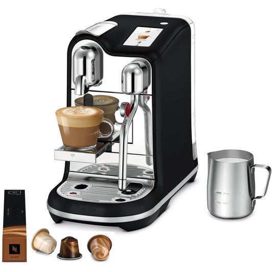 Breville Nespresso Creatista Pro Coffee Machine - Black Truffle
