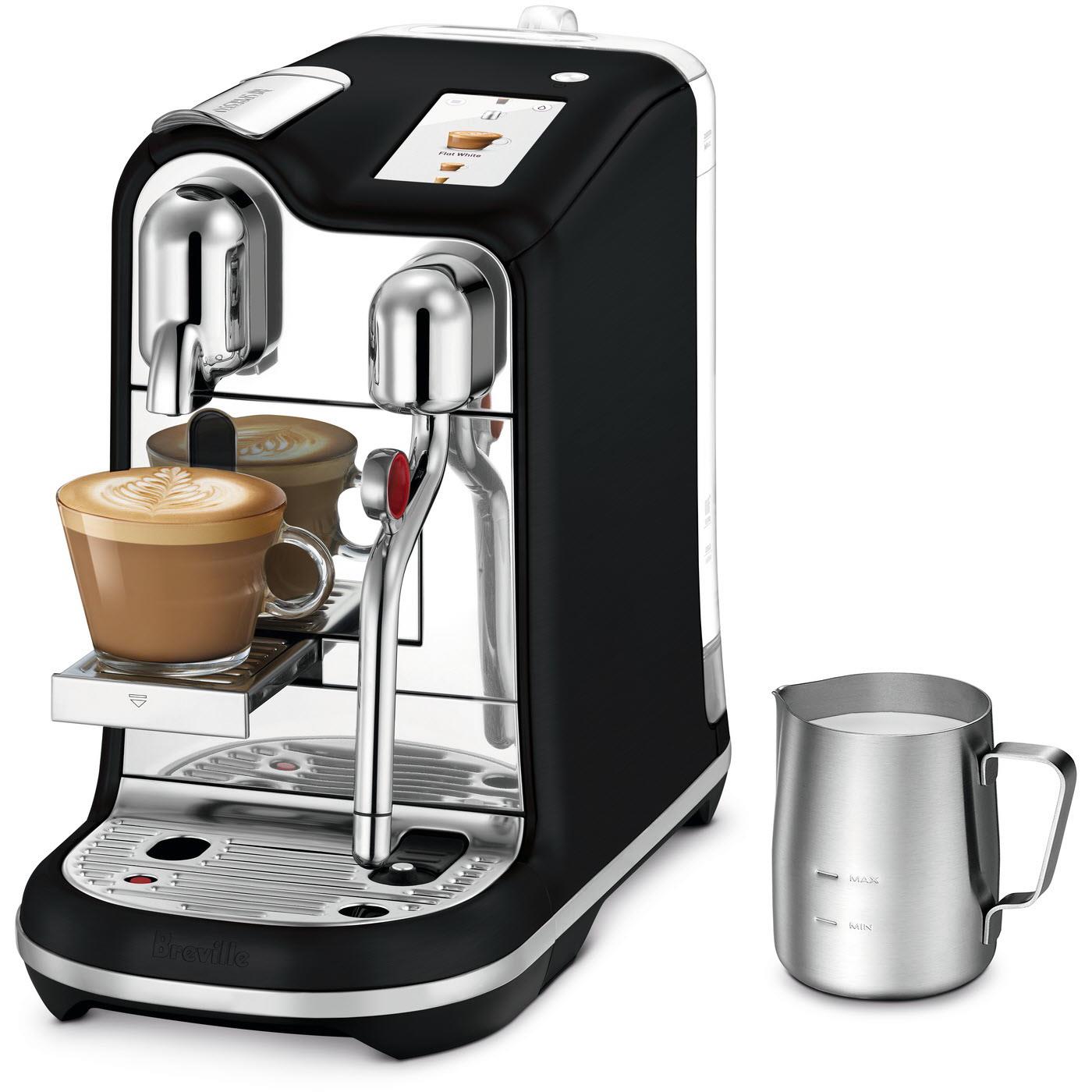 Breville Nespresso Creatista Pro Coffee Machine - Black Truffle