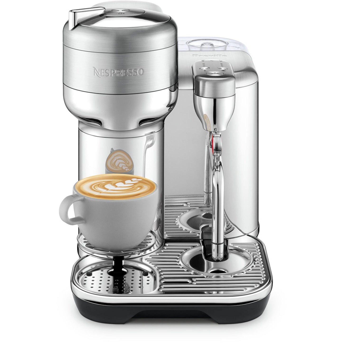 Breville Nespresso the Vertuo Creatista Coffee Machine - Brushed Stainless Steel