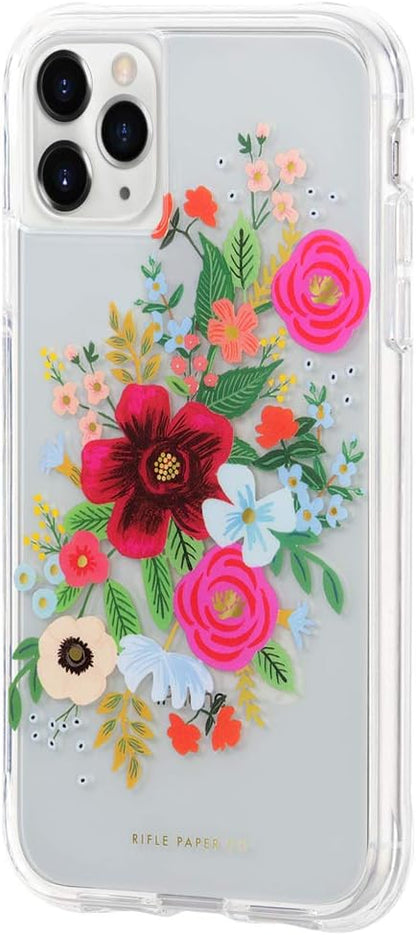 CASE MATE Rifle Paper Case for Apple iPhone 11 Pro / X / XS (5.8") - Wild Rose