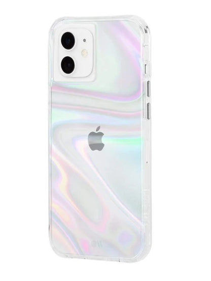 CASE MATE Soap Bubble Case for iPhone 12 / 12 Pro 6.1" - Iridescent