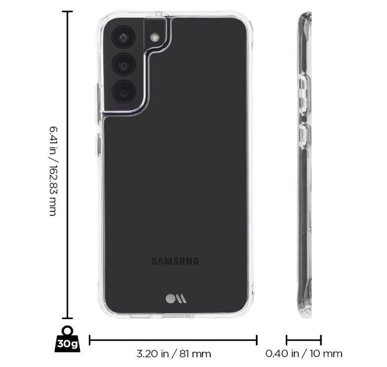 CASE MATE Tough Case for Samsung S22 Plus 6.6" [G906] - Clear