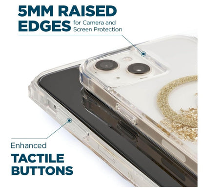 CASE MATE Karat Marble Magsafe Case for Iphone 14 (6.1') - White Marble