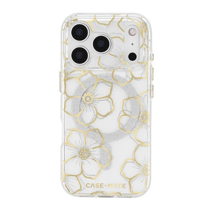 Case Mate Floral Gems MagSafe Case for iPhone 17 Pro - Gold