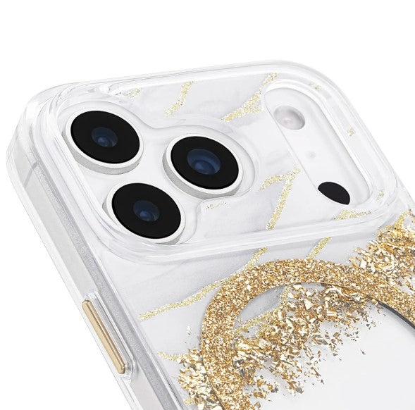 Case Mate Karat Granite MagSafe Case for iPhone 17 Pro - Gold