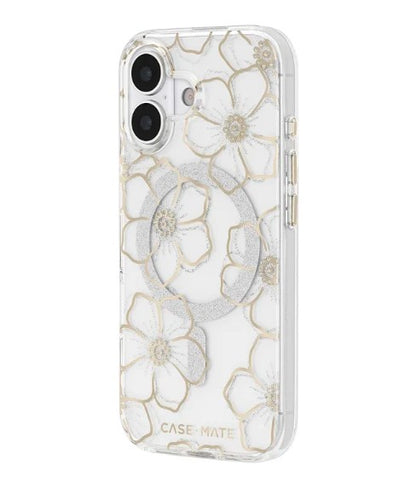 Case Mate Floral Gems MagSafe Case for iPhone 17 - Gold