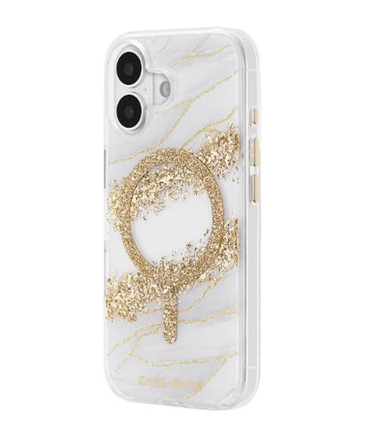 Case Mate Karat Granite MagSafe Case for iPhone 17 - Gold