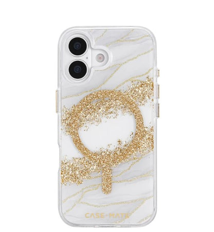 Case Mate Karat Granite MagSafe Case for iPhone 17 - Gold