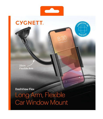 Cygnett Dashview Flex Long Arm Flexible Car Window Mount