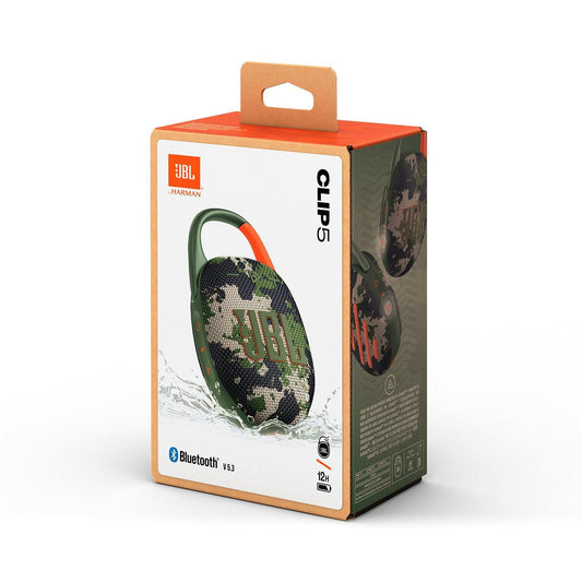 JBL Clip 5 Portable Bluetooth Speaker - Squad (AU Stock)