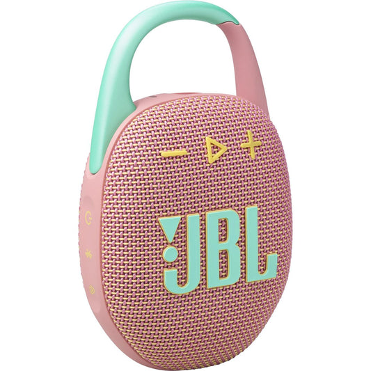 JBL Clip 5 Portable Bluetooth Speaker - Pink (Australia Stock)