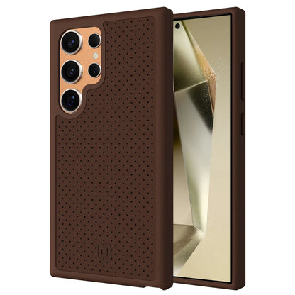 Incipio cru. Case for Samsung Galaxy S24 Ultra - Brown Leather