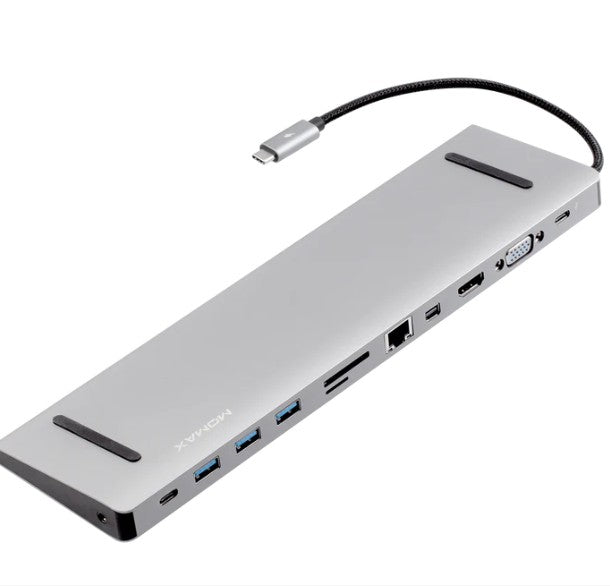 Momax OneLink 12 in 1 Type C Hub PD Docking Station