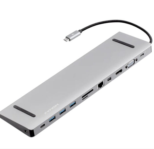 Momax OneLink 12 in 1 Type C Hub PD Docking Station