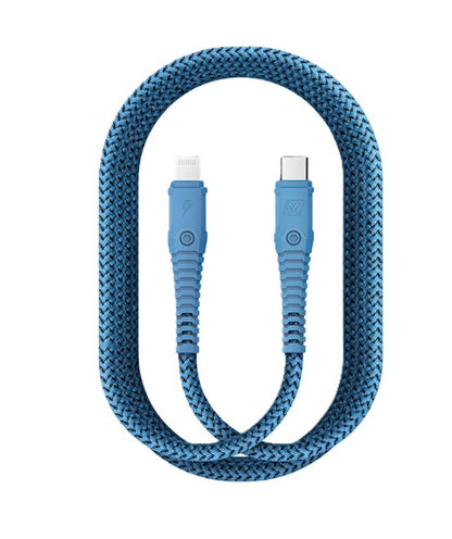 Momax Tough-Link Lightning to Type C Cable 1.2m (Blue)
