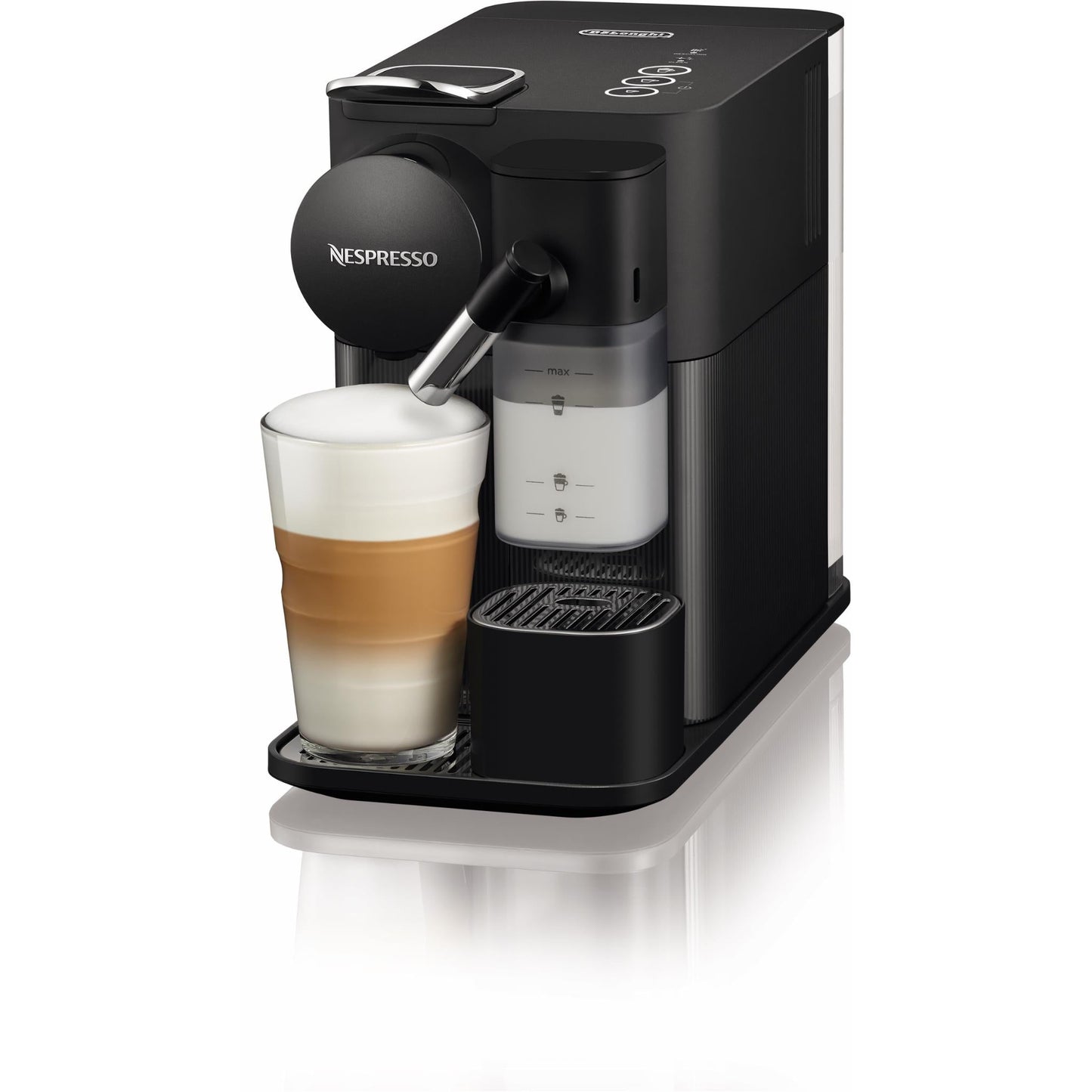 De'longhi Nespresso Lattissima One Capsule Coffee Machine - Black