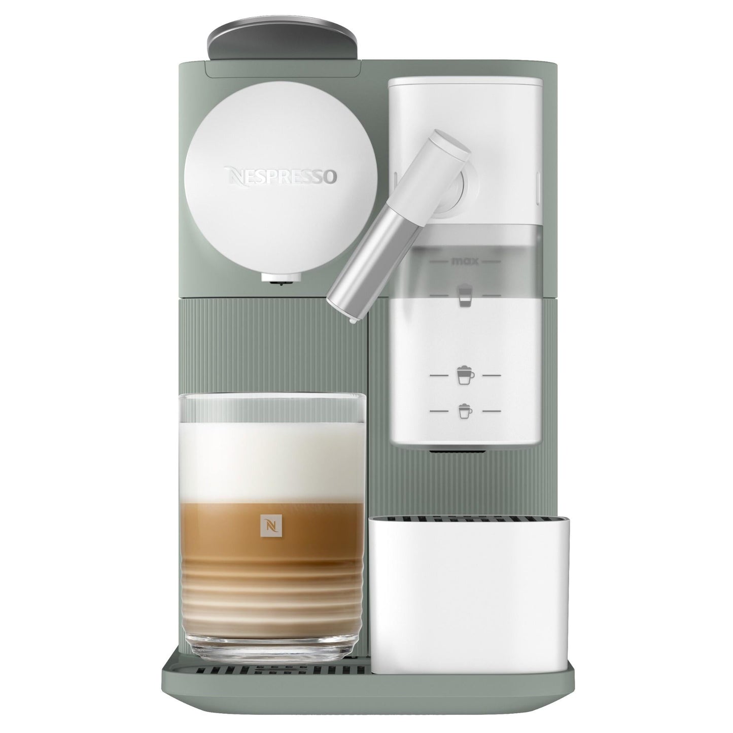 De'longhi Nespresso Lattissima One Capsule Coffee Machine - Green (Dark Sage)