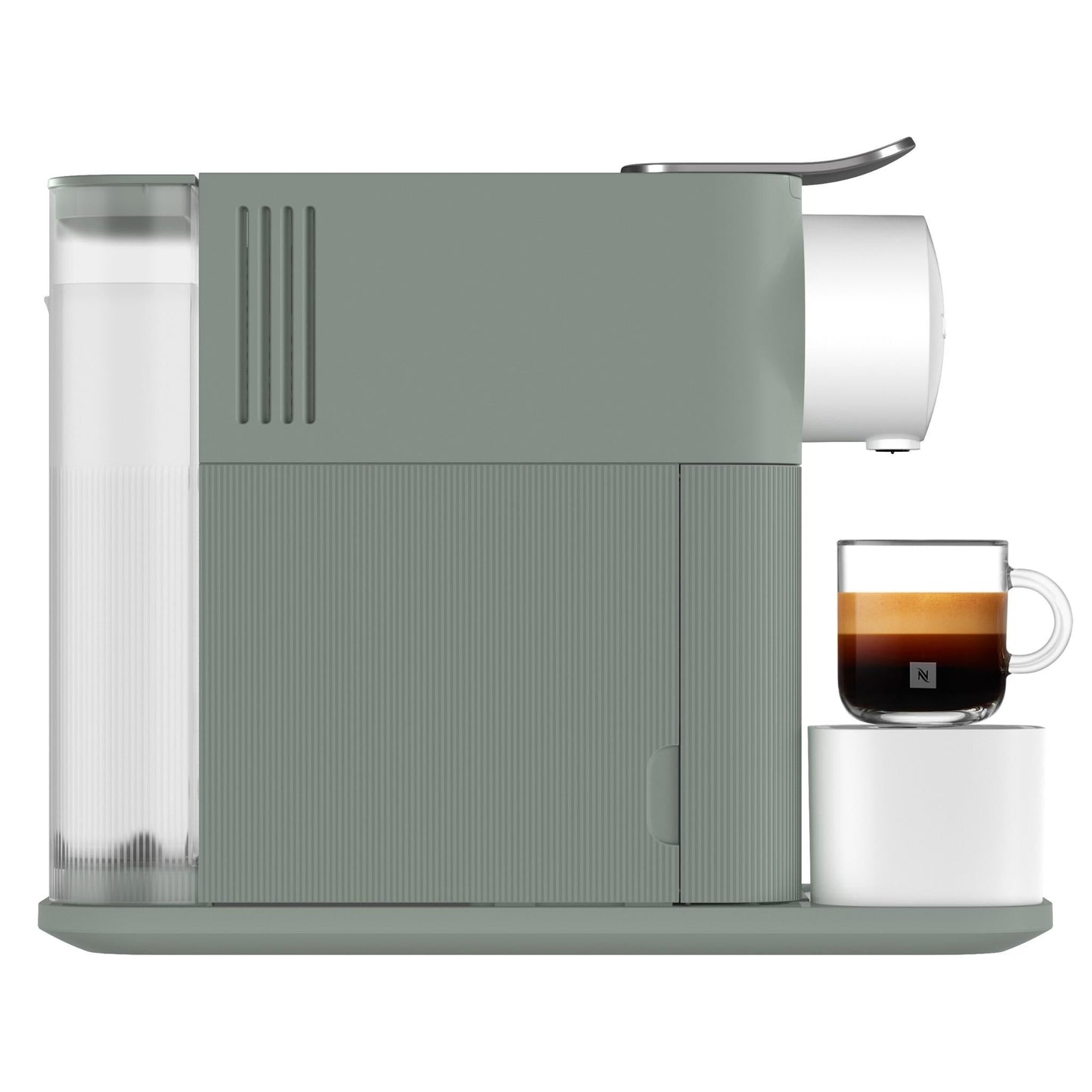 De'longhi Nespresso Lattissima One Capsule Coffee Machine - Green (Dark Sage)